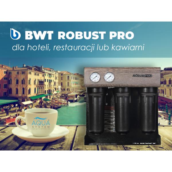 Stacja filtracji molekularnej wody BWT ROBUST PRO | 75 litrów / godzinę | hotel / restauracja