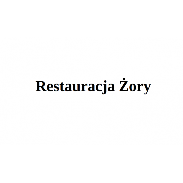 Restauracja w Żorach