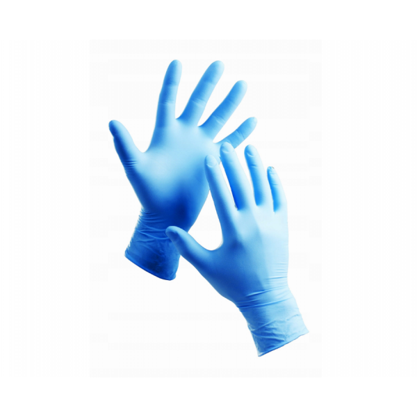 Rękawice nitrylowe M (100 szt)